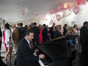 wedding pianist at the Malton Hotel, Killarney